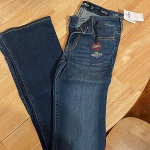 NWT Hollister boot cut jeans LOW rise